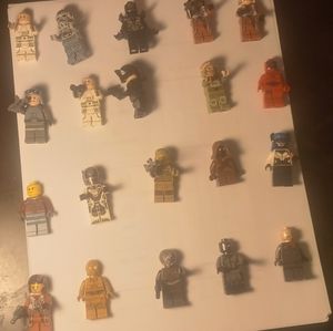 Lego minifigures SUPRISE box 6pcs
